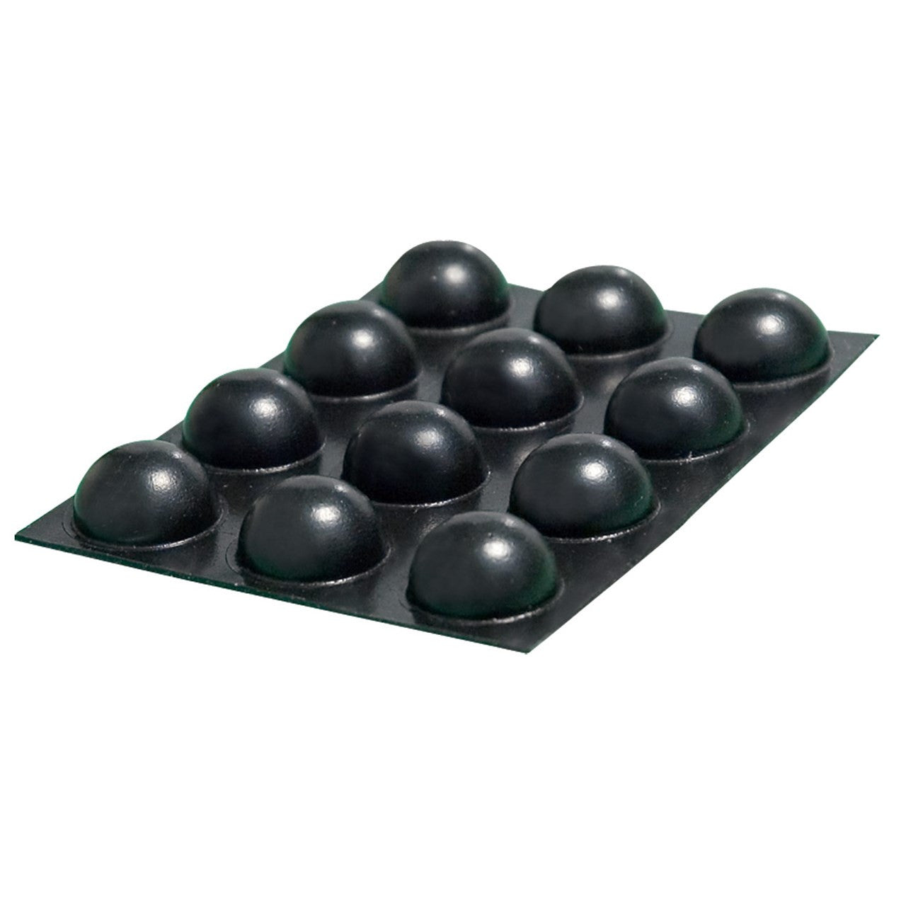 Bump Dots Black Round